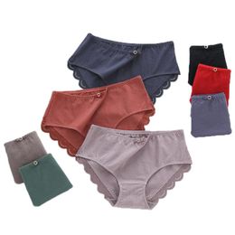 Women's Panties Spring And Summer Underwear Women Lace Sexy Briefs Low Waist Breathable Lingerie Comfortable Cotton Documents Ladies