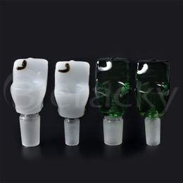 DHL!!! 14mm 18mm Male Glass Bowl Toilet Bowls Smoking Accessories For Tobacco Water Bongs Dab Oil Rigs Pipes