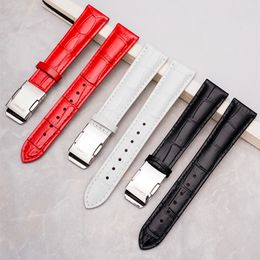 14mm 15mm 16mm 18mm Leather Band Women Strap Bracelet Steel Buckle Watchband for Casio Sheen Series 5012 5010 5023
