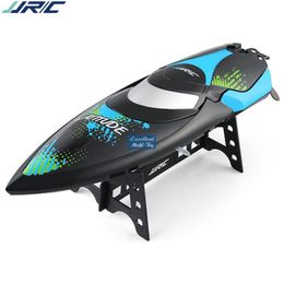 JJRC S3 2.4G Remote Control Speedboat& Toy, High Speed 25KM/H, Capsize Recovery, Low Power Reminder, Christmas Kid Birthday Boy Gift, 2-1