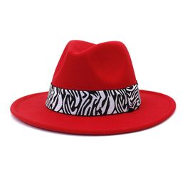 Women Fedora Hat Men Wide Brim Hats Woman Felt hat Ladies Fedoras Man Casual Cap Female Male Top Caps Spring Autumn Winter Fashion Accessories Wholesale 2022