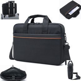 Bolsas de laptop de maletas 15.6 14 polegadas Sleeve Notebook Bolsa de Ombro Bolsa Multi-uso Strap Computer Crossoby Messenger Handle Bags