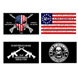 Different Designs 2nd Amendment Flags , Liberty , With 2 Brass Grommets, Double Stitching All Countries Custom Printing, Drop Shipping