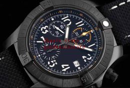 waterproof Mens Racing Luxury Wristwatch Movement ETA 7750 Chronograph Automatic Luminous Watch PVD Black Steel Nylon Strap Designer Watches