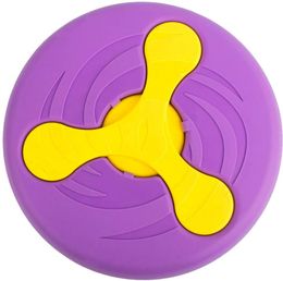 Dog Toy Flying Discs Interactive Outdoor Indestructible Various Ways to Play with Detachable Boomerang two in one Trainers Dog Flying Saucer