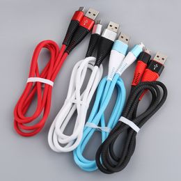 Micro USB Charging Charger Cable USB Cable 1m 3ft 2A charging sync data charge cord usb type C cables for S10 NOTE 10 plus