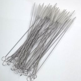 2021 new DHL Nylon Straw Feeding bottle Cleaners Stainless steel Cleaning Brush Drinking Pipe Cleaners 175 mm Long