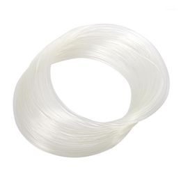 Fisherman Monofilament Fluorocarbon Fishing Leader Line 1.2mm Dimeter White Braid