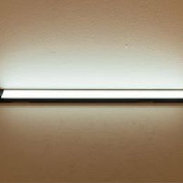 Ultra Thin 20/40/60cm LED cabinet light Rechargeable PIR Motion Sensor Closet Wardrobe Lamp Under Aluminium Night