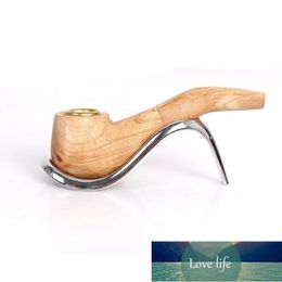 Classic Small Handmade Natural Wood Pipes Smok Smoking Pipe Tobacco Pipe Smoking Accessories Mouthpiece Grinder Mouthpiece Factory price expert design Quality