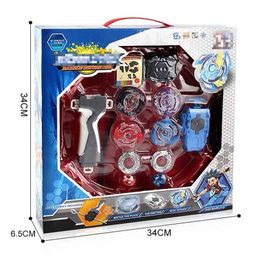 metal boxes for sale UK - Original Box Beyblade Burst For Sale Metal Fusion 4D BB807D With Launcher and arena Spinning Top Set Kids Game Toys 210923