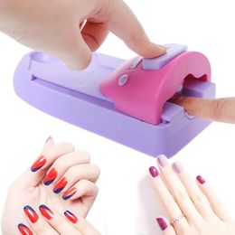 nail stamping polish UK - Nail Art Kits DIY Portable Printer Stamping Tool Polish Decoration Machine Stamper Design Manicure Tools D30