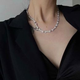 -Cadenas Colgante Collar Moda Clavícula Cadena Gargantilla Hermosa Joyería Accesorios Para Mujeres Niñas EA