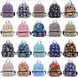 Baby Schoolbags Printed Baby Girls Shoulder Bags Waterproof Canvas Bag Girls Travel Backpacks Toddler Shoulders Bags 16 Designs DHW3084