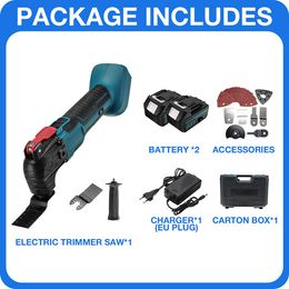 -Electric Cornless Trimmer Pain Metal Multi-Fuction Revovator Woodwork Power Multi-Tool Collection Tool для батареи Makita 18V