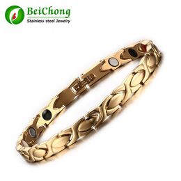 Bangle BC High Jewelry Tungsten Health Care Power Balance Therapy Energy Germanium Bracelet For Man