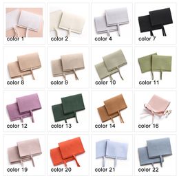 small jewellery bags Canada - 8x6cm Small Microfiber Velvet Bag Jewelry Pouches Presents Bags for Earrings Necklace Christmas Jewellery Wedding Gift Package