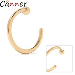 Hoop & Huggie Gold Colour Ball Circle Earrings For Woemen Gifls Mini 925 Sterling Sliver Round Ear Piercing Jewellery Cute Gifts