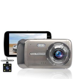 GT100 4 Inch 1080P Full HD Car DVR Dash cam 170 Degree wide angle Loop Recording Camera Parking Monitoring