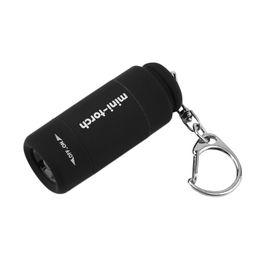 Popular Mini Keychain Pocket Torch USB Rechargeable LED Light Flashlight Lamp 0.3W 25Lm Multicolor Mini-Torch