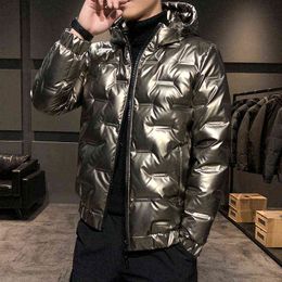 Plus Size Men Down Coats Jackets And Jackets Winter New Casual Fashion Bomber Down Jacket High Quality Thick Warm Men Down Coats Y1103