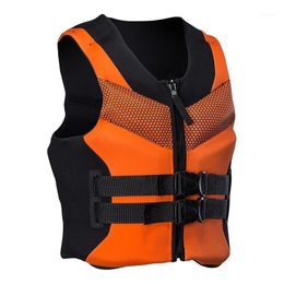 Men's Women's Life Vest Water Sports Neoprene Jacket For Swimming, Sailing, Boating, Kayak, 4 Colours Size L-4XL Adult