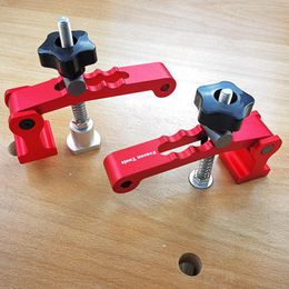 carpenter tools Canada - Professional Hand Tool Sets Woodworking Universal T-Slot Clamps Kit T Track Clamping Hold Down M8 Screw Jig Carpenter Table Clamp