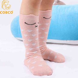 Children Baby Girls Leg Warmer Fox Knee High Socks Cotton Cute Socks Kid Spring Clothing for Boy Unisex Toddler Cartoon Socks G220223