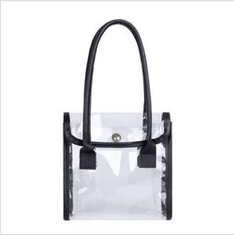 HBP Mini-PVC-Damentasche, schwarz