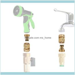 Supplies Patio, Lawn Garden Home & Gardengarden Hose Quick Connect Solid Brass Connector Fitting Water Hine Fast Watering Equipments Drop De