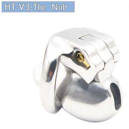 Stainless steel small chastity cage lockable penis cage 3 size cock rings male chastity device Mini cock cage sex toys for men S0824