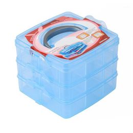 Storage Bags Clear Plastic Jewellery Bead Box Container Organiser Case Craft Tool Practical And Durable Multifunction Home