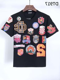 Men's T-Shirts Hoodies Sweatshirts DSQ Hoody Italy fashion Autumn Print D2 Hoodie Male Top Quality 100% Cotton 679
