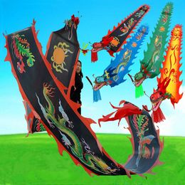 6m/8m Fitness Dragon Ribbon Dance Props Party Performance With Dragons Chinese Traditional Culture Products Stage Performance For New Year
