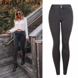 Jeans Gris Oscuro Mujeres Oferta Online | DHgate.com