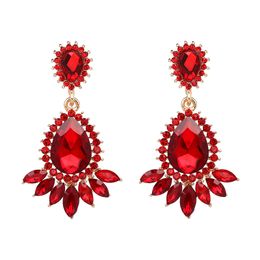 Bohemian Style Long Earrings For Women Sexy Rhinestone Hot Cheap Wedding Drop Dangle Earrings Brincos