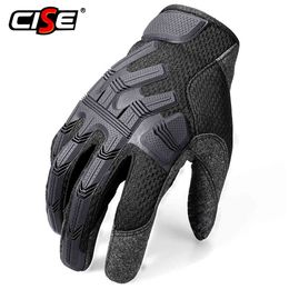 Motorcycle Full Finger Gloves Enduro Motocross Pit Biker Cycling Riding Motorbike Racing Protective Gear MTB BMX Moto Glove Men