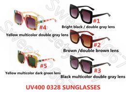 10 pcs,Sunglasses For Oculos Mens Sunglasses For Women Men Sun Glasses Designer 0328 De Mens Luxury Designer Men free shipping