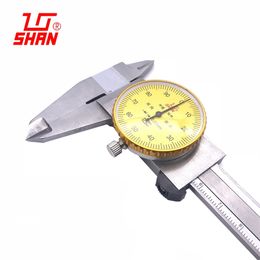 Dial Callipers 0.01mm High precision stainless steel vernier with table 0-150 mm shockproof dial 210810