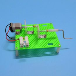 Self-made shake generator secondary accelerated device children's physical science technology small-scale electrical experiments