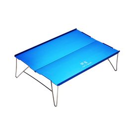 gear tables UK - Camp Furniture ASTA GEAR Outdoor Mini Aluminum Folding Table Picnic Camping Portable Easy To Store Ultra Light