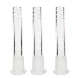 12cm Glass Downstem Diffused High Quality 14mm Male Stem Pipes Clear Adapter Tube For Smoking Water Pipe Bongs Dab Rigs