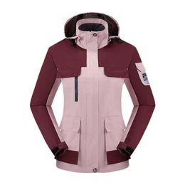 Women's Trench Coats Women Windbreaker Outdoor Rain Jacket Men Camping Hiking Coat Female Waterproof Couples Trekking Plus Size 8XL