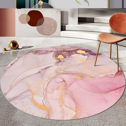 Carpets Round Carpet For Living Room Modern Bedroom Non Slip Computer Chair Floor Mat Coffee Table Sofa Balcony Area Rugs Home Decor Big