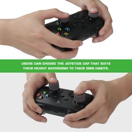 Joystick Protective Cap Cover Kit for PS5/PS4/ Xbox Series X /S/Xbox One/Xbox One S Game Controller (4 Pairs in Total)