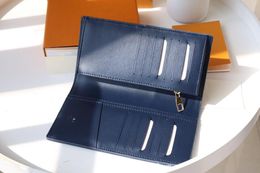 Luxury Designer Wallet Printed Denim Purses Nigo Early Spring Series Card Holder Denim Fabric Rectangular Purse Slender Jean Walle287A