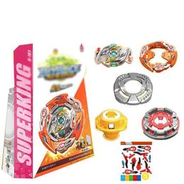 SUPERKING B-161 Glide Ragnaruk.Wh.R 1S B161 GT Toys Arena Metal God Fafnir Spinning top With L.R Launcher gyroscope for Kids