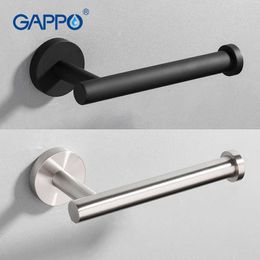 GAPPO Paper Holders modern 3 Colour high quality stainless steel toilet paper holder roll wc Bathroom Accessories 210709