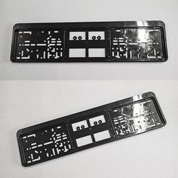 1 pcs Stainless Steel Car Licence Plate Frame Number Plate Holder With 8 Security Pins European German Russian 8K Premium306j