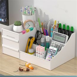 Cosmetic Organiser Storage Box Case Makeup Drawer Holder Brush Pen Jewellery Multi-Purpose Use Make Up Cosmetic Organiser 210315